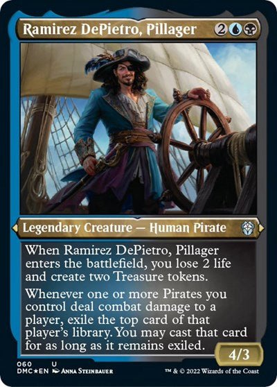 Ramirez DePietro, Pillager (Foil Etched) (Commander: Dominaria United) Near Mint Foil - Nick Nack's Full Frontal Attack