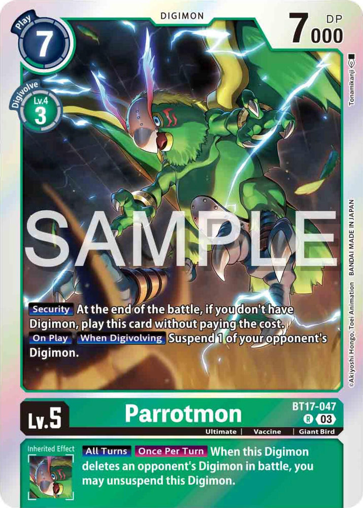 Parrotmon [BT17-047] [Secret Crisis]