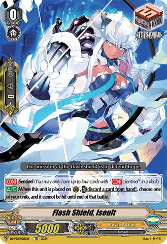 Flash Shield, Iseult (DZ-PS01/015EN) [DZ-PS01: Premium Deckset "Jewel Knight"]