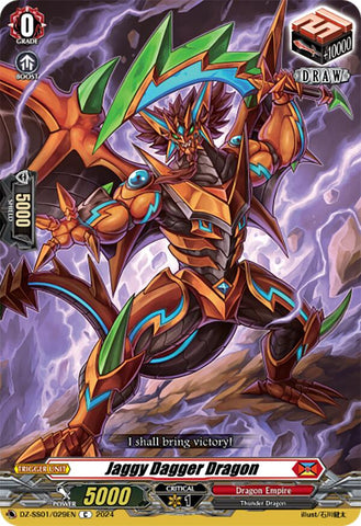 Jaggy Dagger Dragon (DZ-SS01/029EN) [Festival Booster 2024]