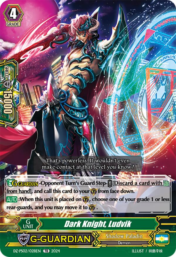 Dark Knight, Ludvik (DZ-PS02/028EN) [DZ-PS02: Premium Deckset “Revenger”]