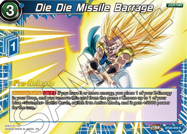 Die Die Missile Barrage (BT25-049) [Legend of the Dragon Balls Prerelease Promos]