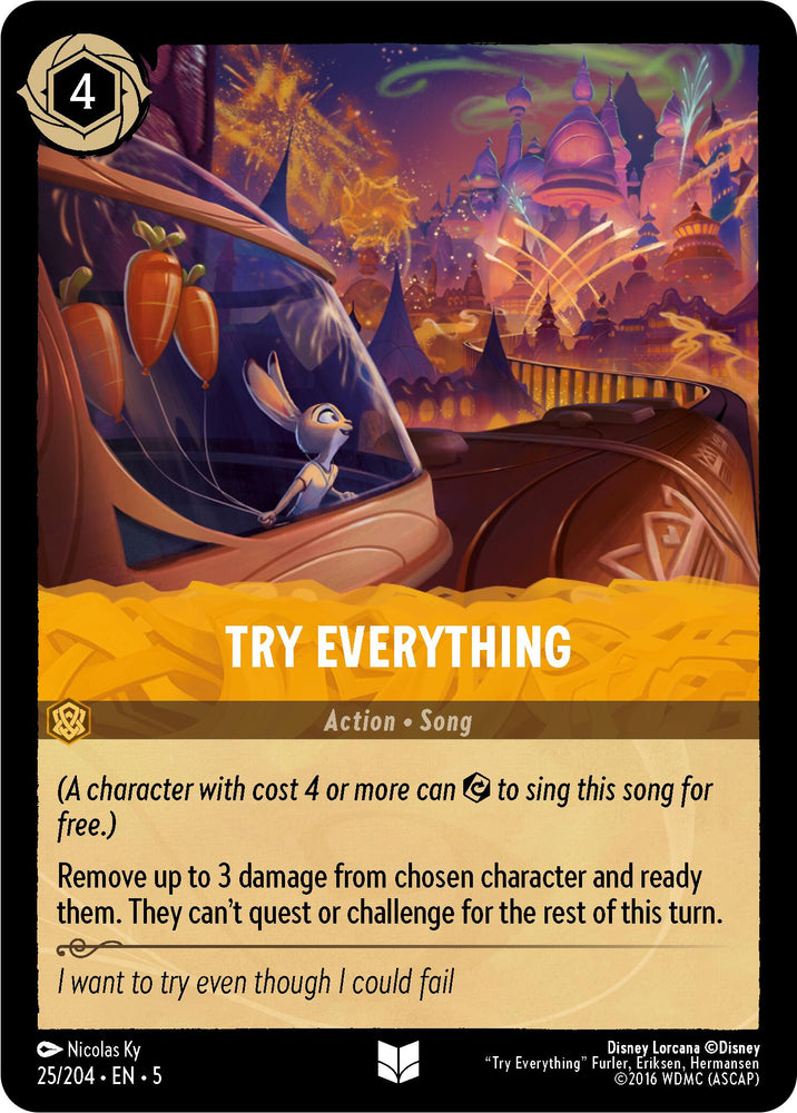 Try Everything (25/204) [Shimmering Skies]
