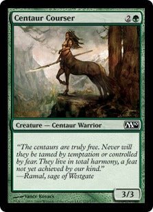 Centaur Courser (Magic 2010 Core Set) Near Mint - Nick Nack's Full Frontal Attack