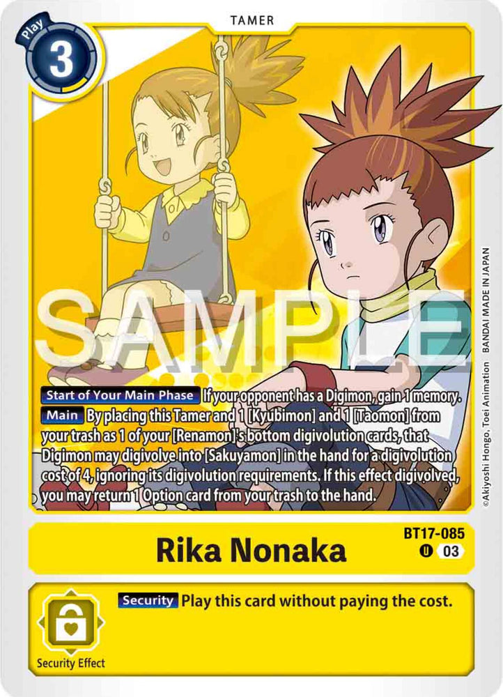 Rika Nonaka [BT17-085] [Secret Crisis]