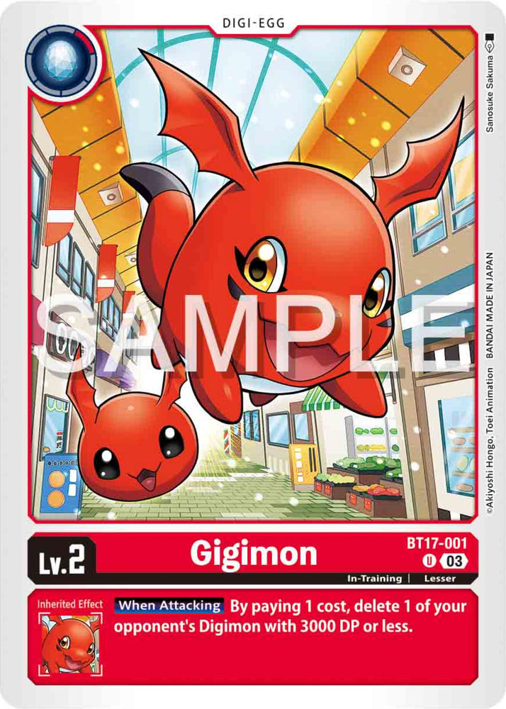 Gigimon [BT17-001] [Secret Crisis]