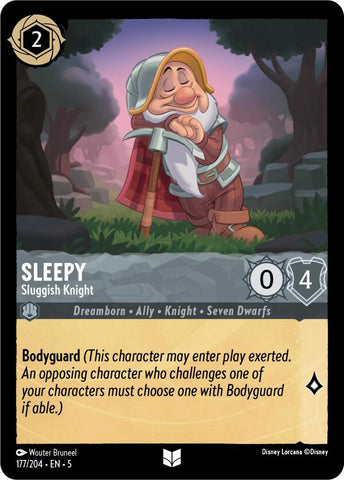 Sleepy - Sluggish Knight (177/204) [Shimmering Skies]