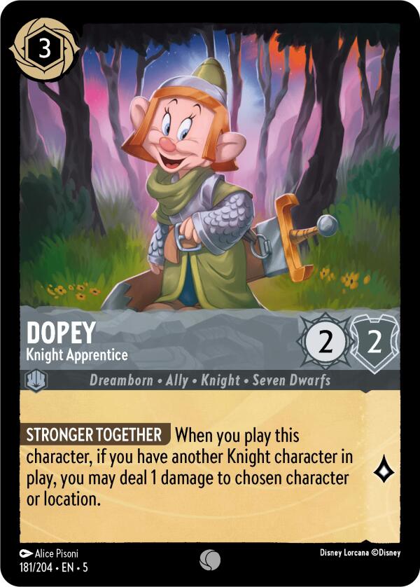 Dopey - Knight Apprentice (186/204) [Shimmering Skies]