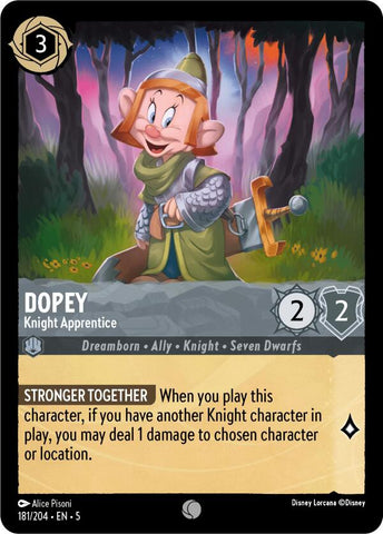 Dopey - Knight Apprentice (186/204) [Shimmering Skies]