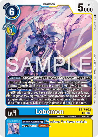 Lobomon [BT17-022] [Secret Crisis]