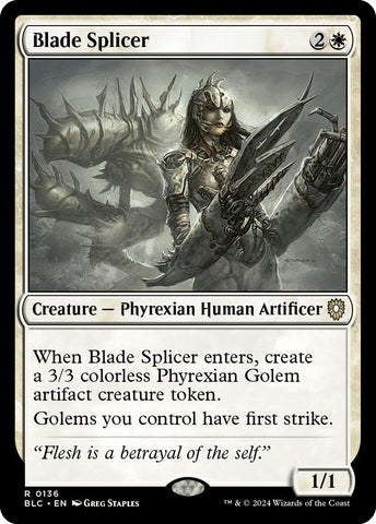 Blade Splicer [Bloomburrow Commander]