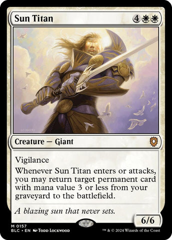 Sun Titan [Bloomburrow Commander]