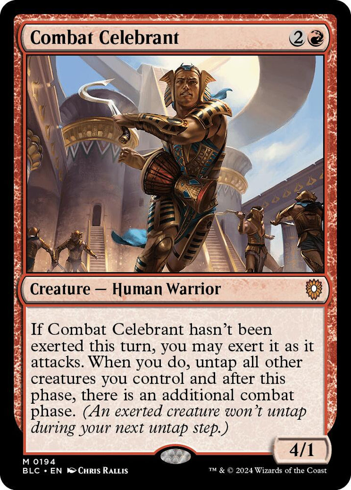 Combat Celebrant [Bloomburrow Commander]