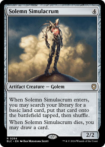 Solemn Simulacrum [Bloomburrow Commander]