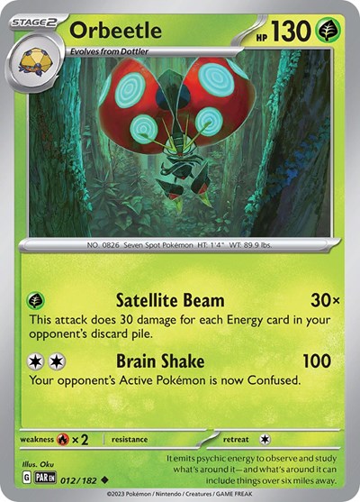 Orbeetle (Scarlet and Violet: Paradox Rift) Near Mint