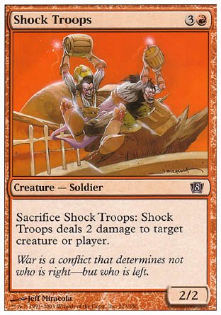 Shock Troops (8th Edition) Near Mint - Nick Nack's Full Frontal Attack