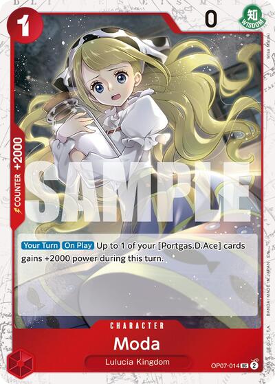 Moda (Pirate Foil) (Premium Booster - The Best - Vol. 2) Near Mint Foil - Nick Nack's Full Frontal Attack
