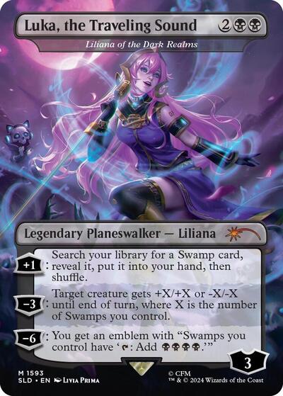 Luka, the Traveling Sound - Liliana of the Dark Realms (Secret Lair) Near Mint