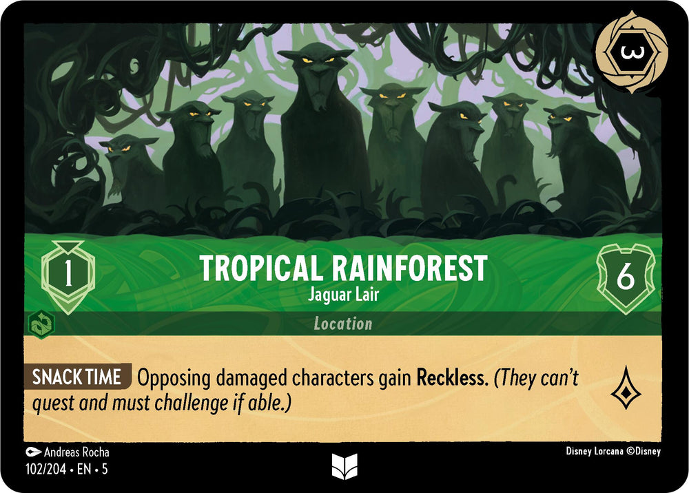 Tropical Rainforest - Jaguar Lair (102/204) [Shimmering Skies]