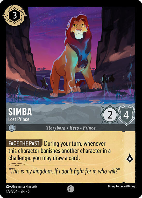 Simba - Lost Prince (173/204) [Shimmering Skies]