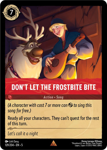 Don't Let the Frostbite Bite (129/204) [Shimmering Skies]