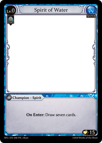 Spirit of Water (040) [Supporter Pack 2]
