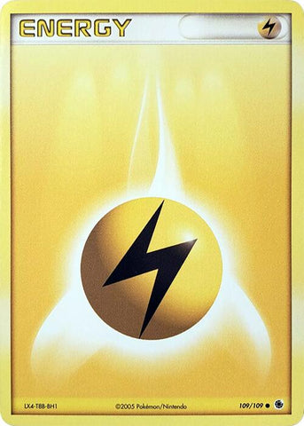Lightning Energy (109/109) (Theme Deck Exclusive) [EX: Ruby & Sapphire]