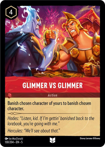 Glimmer vs Glimmer (130/204) [Shimmering Skies]