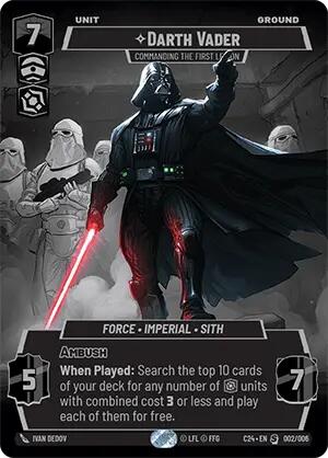 Darth Vader - Commanding the First Legion (2024 Convention Exclusive) (002/006) [Miscellaneous]