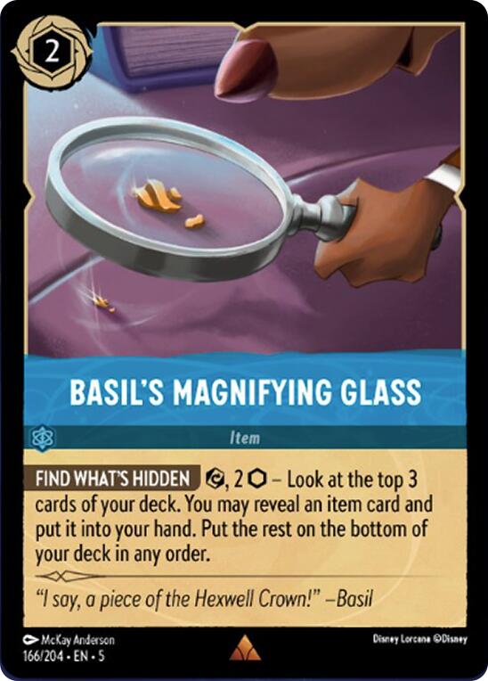 Basil's Magnifying Glass (166/204) [Shimmering Skies]