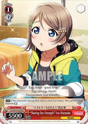 "Sharing Our Strength" You Watanabe (LSS/WE39-E036 N) [Love Live! School Idol Festival 10th Anniversary]