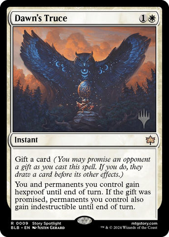 Dawn's Truce (Promo Pack) [Bloomburrow Promos]