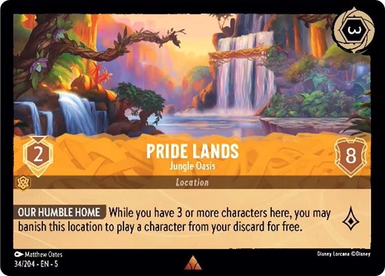 Pride Lands - Jungle Oasis (34/204) [Shimmering Skies]