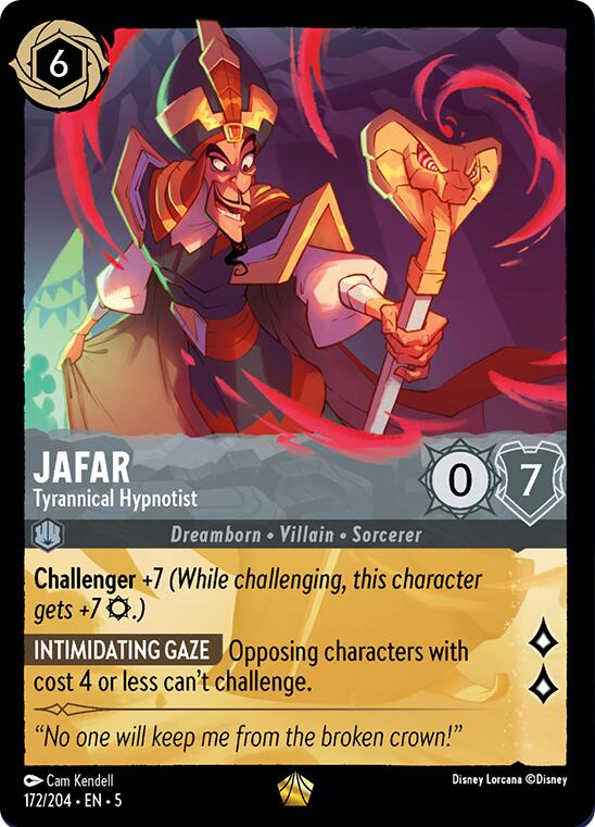 Jafar - Tyrannical Hypnotist (172/204) [Shimmering Skies]