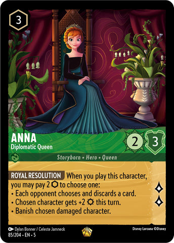 Anna - Diplomatic Queen (85/204) [Shimmering Skies]