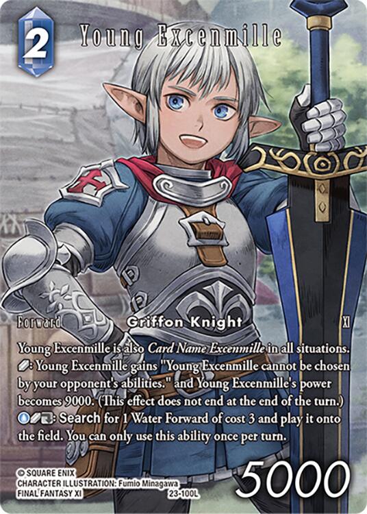 Young Excenmille (Full Art) [Hidden Trials]