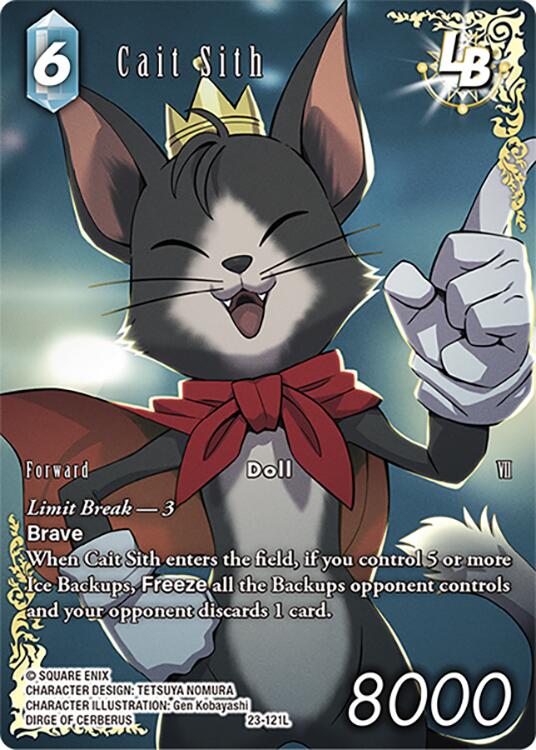 Cait Sith LB (Full Art) [Hidden Trials]