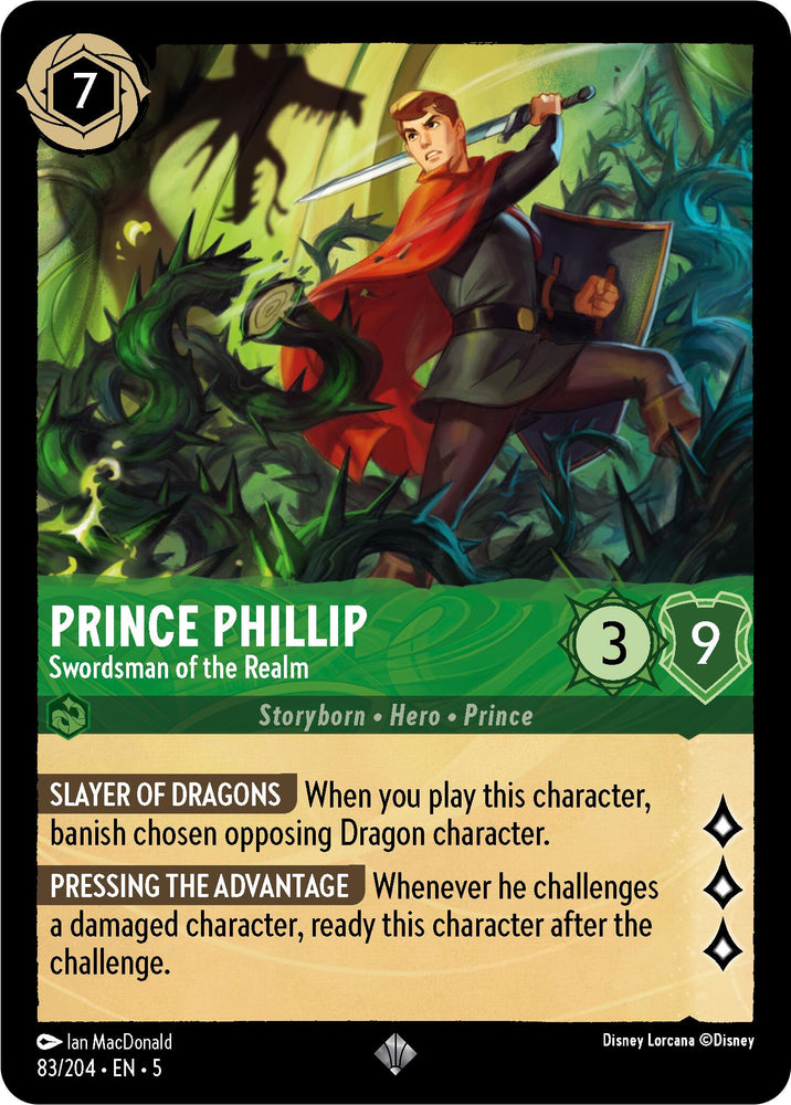 Prince Phillip - Swordsman of the Realm (83/204) [Shimmering Skies]