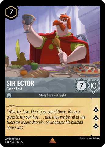 Sir Ector - Castle Lord (188/204) [Shimmering Skies]
