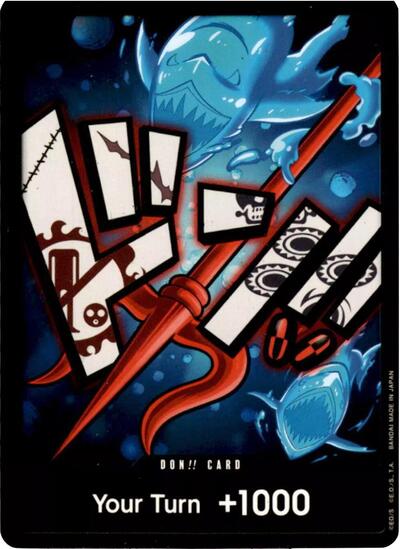 DON!! Card (Hody Jones) (Premium Booster) Near Mint Foil - Nick Nack's Full Frontal Attack