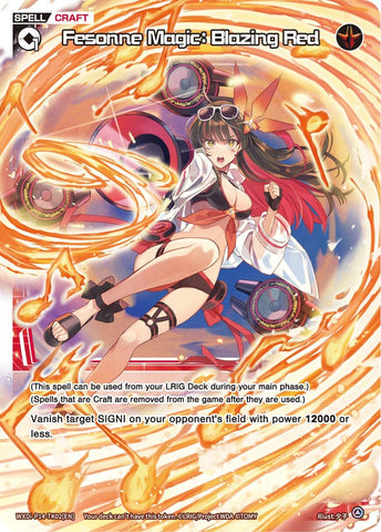 Fesonne Magic : Blazing Red (WXDi-P14-TK02[EN]) [Fessone Diva]