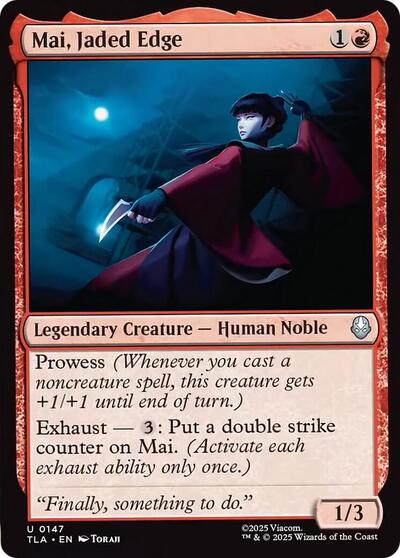 Mai, Jaded Edge (Avatar: The Last Airbender) Near Mint - Nick Nack's Full Frontal Attack