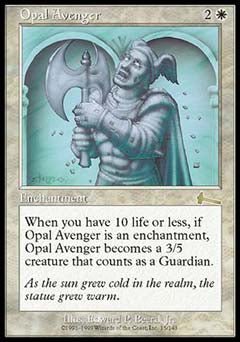 Opal Avenger (Urza's Legacy) Near Mint - Nick Nack's Full Frontal Attack