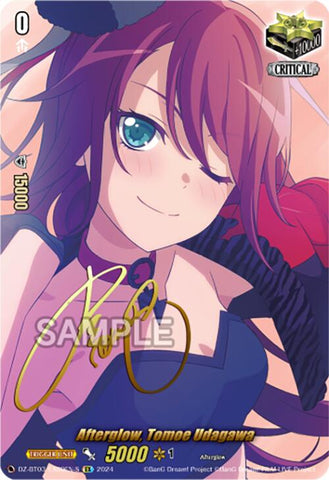 Afterglow, Tomoe Udagawa (Foil) (DZ-BT03/EX09EN-S) [Dimensional Transcendence]