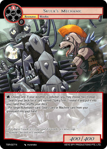 Skulk's Mechanic (TSR-027 N) [The Battle at the Sacred Ruins]