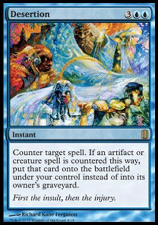 Desertion (Commander's Arsenal) Near Mint Foil - Nick Nack's Full Frontal Attack