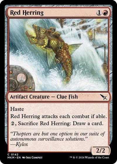 Red Herring (Murders at Karlov Manor) Near Mint Foil