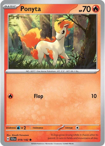 Ponyta (019/142) [Scarlet & Violet: Stellar Crown]