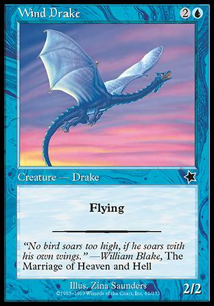 Wind Drake (Starter 1999) Light Play - Nick Nack's Full Frontal Attack