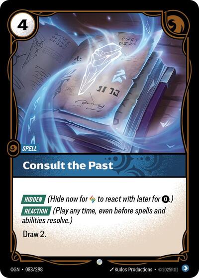 Consult the Past (Origins) Near Mint - Nick Nack's Full Frontal Attack